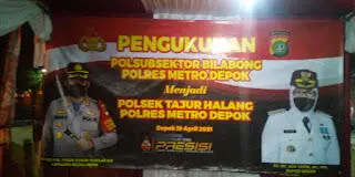 Bupati Bogor Ade Munawaroh Yasin Resmikan Polsek Baru Tajurhalang
