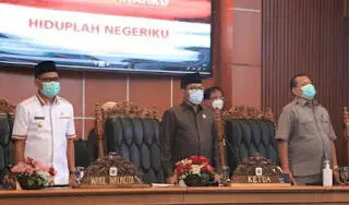 Rapat Paripurna Pandangan Umum Fraksi-Fraksi terhadap 3 Raperda Kota Depok