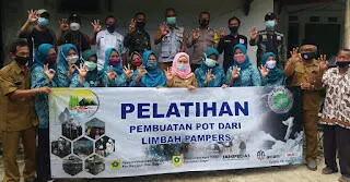 Jampedas Siap Bantu Desa Nanggung Terus Berinovasi Tanggulangi Limbah