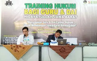 DPW Hidayatullah Gelar Training Hukum Bagi Guru dan Da’i