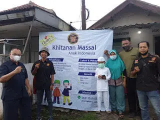 Ormas Benteng Padjajaran adakan Sunatan Masal Gratis di masa Pandemi Covid -19