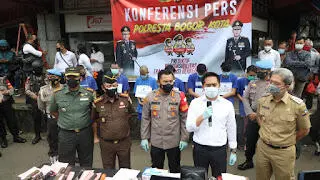 Polresta Bogor Kota Tindak Tegas Kelompok yang Mengdepankan Cara Kekerasan