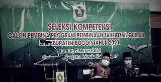 Wujudkan Karsa Bogor Berkeadaban, Pemkab Lakukan Kompetensi Tahfidz Al-Quran