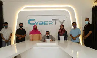 Babe Haikal Hassan Luncurkan CYBER-TV