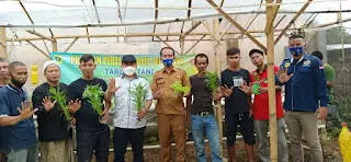 Karang Taruna Desa Cikeas Kembangkan Tanaman Hidroponik