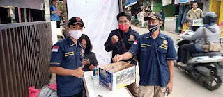 FPKT Kecamatan Sukaraja Galang Donasi Banjir Cisarua