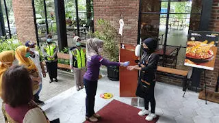 Urkes Polres Bogor Cek Penerapan Protokol Kesehatan di Objek Wisata Sentul