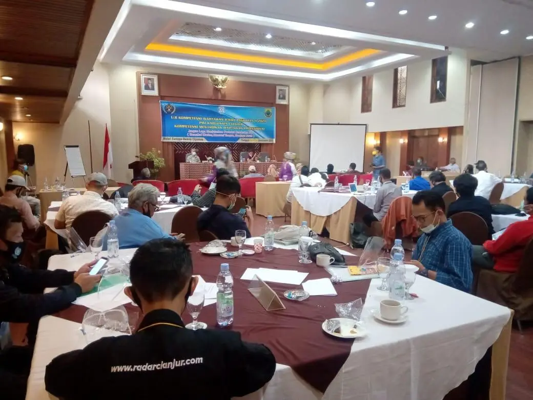 PWI Cianjur Gelar UKW, Tapi Wajib Patuhi Prokes