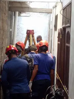 Warga Ciriung Digegerkan dengan Mayat Dalam Sumur